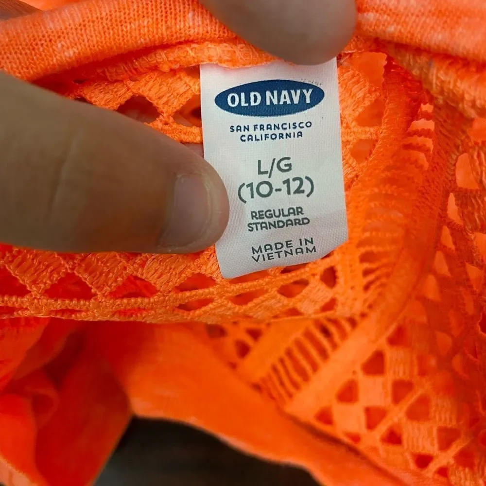 Old Navy Orange Kids Shirt